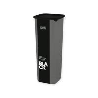 Банка для сыпучих продуктов Sugar&Spice Black квадратная 1,9л, с гибкой крышкой, SE168610621 (8) Черный - фото