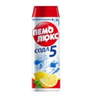 Порошок чистящий ПЕМОЛЮКС 480г Лимон Белый - фото